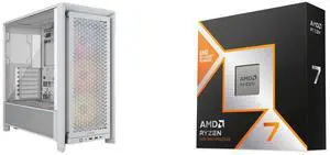 Computer Case CPU Combo -  Corsair CC-9011297-WW Bundle with  AMD 100-100001084WOF