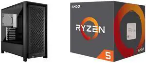 Computer Case CPU Combo - Corsair CC-9011312-WW Bundle with AMD 100-100000644BOX Computer Case CPU Combo - Corsair CC-9011312-WW Bundle with AMD 100-100000644BOX