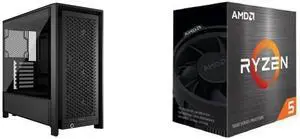Computer Case CPU Combo -  Corsair CC-9011312-WW Bundle with  AMD 100-100001585BOX