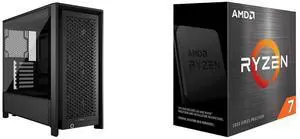 Computer Case CPU Combo -  Corsair CC-9011312-WW Bundle with  AMD 100-100000926WOF