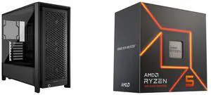 Computer Case CPU Combo -  Corsair CC-9011312-WW Bundle with  AMD 100-100001015BOX