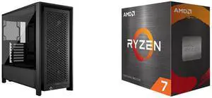 Computer Case CPU Combo -  Corsair CC-9011312-WW Bundle with  AMD 100-100001582BOX