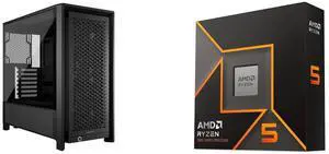 Computer Case CPU Combo -  Corsair CC-9011312-WW Bundle with  AMD 100-100001405WOF