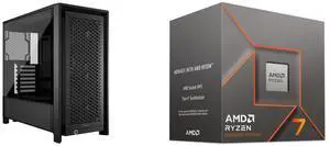Computer Case CPU Combo -  Corsair CC-9011312-WW Bundle with  AMD 100-100001590BOX