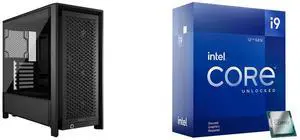 Computer Case CPU Combo -  Corsair CC-9011312-WW Bundle with  Intel BX8071512900KF