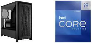 Computer Case CPU Combo -  Corsair CC-9011312-WW Bundle with  Intel BX8071512900K