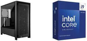 Computer Case CPU Combo -  Corsair CC-9011312-WW Bundle with  Intel BX8071514900KF