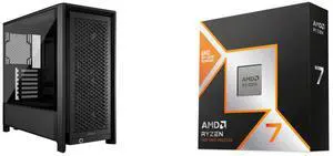 Computer Case CPU Combo -  Corsair CC-9011312-WW Bundle with  AMD 100-100001084WOF
