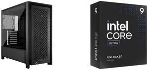 Computer Case CPU Combo -  Corsair CC-9011312-WW Bundle with  Intel BX80768285K