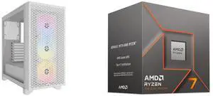 Computer Case CPU Combo -  Corsair CC-9011256-WW Bundle with  AMD 100-100001590BOX