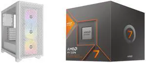 Computer Case CPU Combo -  Corsair CC-9011256-WW Bundle with  AMD 100-100001236BOX