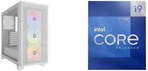 Computer Case CPU Combo -  Corsair CC-9011256-WW Bundle with  Intel BX8071512900K