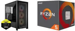 Computer Case CPU Combo -  Corsair CC-9900038-NWE Bundle with  AMD 100-100000644BOX