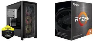 Computer Case CPU Combo -  Corsair CC-9900038-NWE Bundle with  AMD 100-100001585BOX