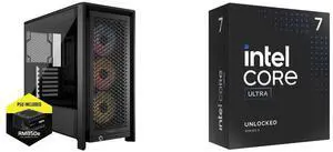 Computer Case CPU Combo -  Corsair CC-9900038-NWE Bundle with  Intel BX80768265K