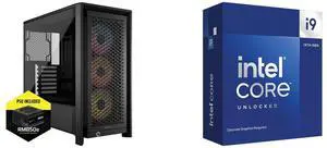 Computer Case CPU Combo -  Corsair CC-9900038-NWE Bundle with  Intel BX8071514900KF