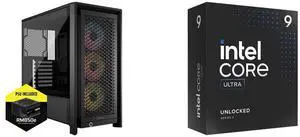 Computer Case CPU Combo -  Corsair CC-9900038-NWE Bundle with  Intel BX80768285K