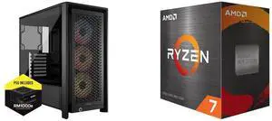 Computer Case CPU Combo -  Corsair CC-9900039-NWE Bundle with  AMD 100-100001582BOX
