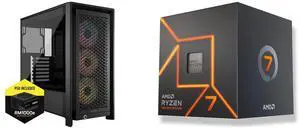 Computer Case CPU Combo -  Corsair CC-9900039-NWE Bundle with  AMD 100-100000592BOX