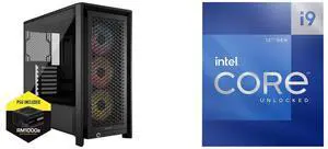 Computer Case CPU Combo -  Corsair CC-9900039-NWE Bundle with  Intel BX8071512900K