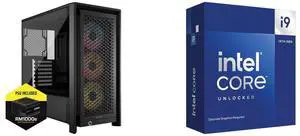 Computer Case CPU Combo -  Corsair CC-9900039-NWE Bundle with  Intel BX8071514900KF