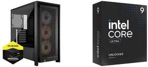 Computer Case CPU Combo -  Corsair CC-9900039-NWE Bundle with  Intel BX80768285K