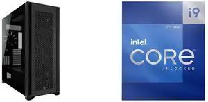 Computer Case CPU Combo -  Corsair CC-9011218-WW Bundle with  Intel BX8071512900K