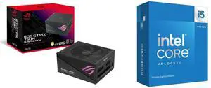 PSU CPU Combo -  ASUS ROG-STRIX-750G-AURA-GAMING Bundle with  Intel BX8071514600KF