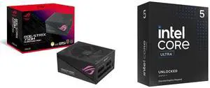 PSU CPU Combo -  ASUS ROG-STRIX-750G-AURA-GAMING Bundle with  Intel BX80768245KF