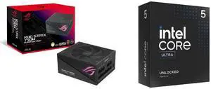 PSU CPU Combo -  ASUS ROG-STRIX-750G-AURA-GAMING Bundle with  Intel BX80768245K