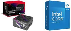 PSU CPU Combo -  ASUS ROG-STRIX-1000P-GAMING Bundle with  Intel BX8071514600K