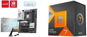 Motherboard CPU Combo -  MSI B850 GAMING PLUS WIFI Bundle with  AMD 100-100000910WOF