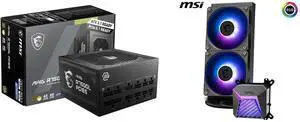 PSU CPU Cooler Combo - MSI MAG A750GL PCIE5 Bundle with MSI MAG CORELIQUID A15 240 PSU CPU Cooler Combo - MSI MAG A750GL PCIE5 Bundle with MSI MAG CORELIQUID A15 240