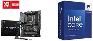 Motherboard CPU Combo - MSI Z790 GAMING PLUS WIFI Bundle with Intel I9 14900KF