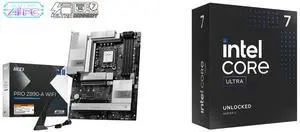 Motherboard CPU Combo - MSI PRO Z890-A WIFI Bundle with Intel Core Ultra 7 265K