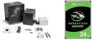 ASRock DESKMEET B760W/B/BB/BOX/US Barebone System Seagate BarraCuda ST24000DM001 24TB 7200 RPM SATA 6.0Gb/s 3.5"  Hard Drive Bare Drive