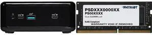 ASRock Industrial NUC BOX-1165G7 Fanned BOX Barebone (Include Intel 11th CPU i7 ) Patriot Signature Line 16GB 260-Pin DDR4 SO-DIMM DDR4 3200 (PC4 25600) Laptop Memory Model PSD416G320081S ASRock Industrial NUC BOX-1165G7 Fanned BOX Barebone (Include Intel 11th CPU i7 ) Patriot Signature Line 16GB 260-Pin DDR4 SO-DIMM DDR4 3200 (PC4 25600) Laptop Memory Model PSD416G320081S