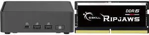 ASUS NUC 15 Pro Slim Barebone Kit Mini PC with Intel Series 2 Core 5 210H, 2x DDR5 SO-Dimm Slots, Dual Storage Design, Thunderbolt™ 4, Wi-Fi 7, Blue tooth 5.4 - Memory and Storage Sold Separately G.SKILL Ripjaws SO-DIMM 32GB 262-Pin DDR5 S ASUS NUC 15 Pro Slim Barebone Kit Mini PC with Intel Series 2 Core 5 210H, 2x DDR5 SO-Dimm Slots, Dual Storage Design, Thunderbolt™ 4, Wi-Fi 7, Blue tooth 5.4 - Memory and Storage Sold Separately G.SKILL Ripjaws SO-DIMM 32GB 262-Pin DDR5 S