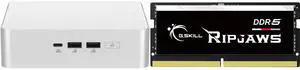 ASUS NUC 15 Pro+ Barebone Mini PC with Intel Core Ultra 7 255H CPU, 2x DDR5 SO-Dimm Slots, Dual Storage Design, Thunderbolt™ 4, Wi-Fi 7, Aluminum Chassis - Memory and Storage Sold Separately G.SKILL Ripjaws SO-DIMM 32GB 262-Pin DDR5 SO-DI ASUS NUC 15 Pro+ Barebone Mini PC with Intel Core Ultra 7 255H CPU, 2x DDR5 SO-Dimm Slots, Dual Storage Design, Thunderbolt™ 4, Wi-Fi 7, Aluminum Chassis - Memory and Storage Sold Separately G.SKILL Ripjaws SO-DIMM 32GB 262-Pin DDR5 SO-DI