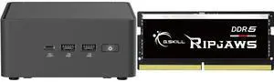 ASUS NUC 15 Pro Tall Barebone Kit Mini PC with Intel Series 2 Core 7 240H, 2x DDR5 SO-Dimm Slots, Dual Storage Design, Thunderbolt™ 4, Wi-Fi 7, Blue tooth 5.4 - Memory and Storage Sold Separately G.SKILL Ripjaws SO-DIMM 32GB 262-Pin DDR5 S ASUS NUC 15 Pro Tall Barebone Kit Mini PC with Intel Series 2 Core 7 240H, 2x DDR5 SO-Dimm Slots, Dual Storage Design, Thunderbolt™ 4, Wi-Fi 7, Blue tooth 5.4 - Memory and Storage Sold Separately G.SKILL Ripjaws SO-DIMM 32GB 262-Pin DDR5 S