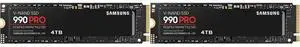 2 x SSD Combo -  SAMSUNG MZ-V9P4T0B/AM Bundle with  SAMSUNG MZ-V9P4T0B/AM