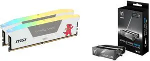 Memory SSD Combo -  Corsair CMH32GX5M2N6000Z36-MSI Bundle with  MSI SPATIUM M580 PCIe 5.0 NVMe M.2 2TB FROZR