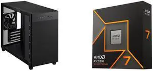 Computer Case CPU Combo - ASUS AP201 ASUS PRIME CASE TG BLACK Bundle with AMD 100-100001404WOF Computer Case CPU Combo - ASUS AP201 ASUS PRIME CASE TG BLACK Bundle with AMD 100-100001404WOF
