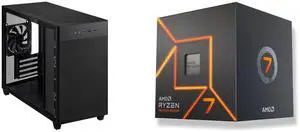 Computer Case CPU Combo - ASUS AP201 ASUS PRIME CASE TG BLACK Bundle with AMD 100-100000592BOX Computer Case CPU Combo - ASUS AP201 ASUS PRIME CASE TG BLACK Bundle with AMD 100-100000592BOX