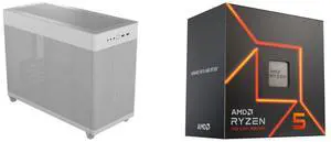 Computer Case CPU Combo -  ASUS AP201/WHT/MESH// Bundle with  AMD 100-100001015BOX