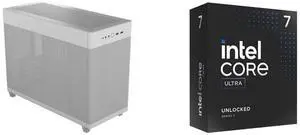 Computer Case CPU Combo -  ASUS AP201/WHT/MESH// Bundle with  Intel BX80768265K