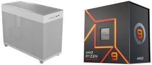 Computer Case CPU Combo -  ASUS AP201/WHT/MESH// Bundle with  AMD 100-100000589WOF