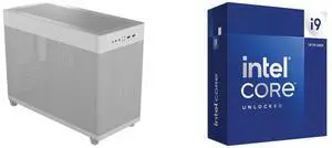 Computer Case CPU Combo -  ASUS AP201/WHT/MESH// Bundle with  Intel BX8071514900K