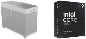 Computer Case CPU Combo -  ASUS AP201/WHT/MESH// Bundle with  Intel BX80768285K