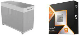Computer Case CPU Combo -  ASUS AP201/WHT/MESH// Bundle with  AMD 100-100000719WOF